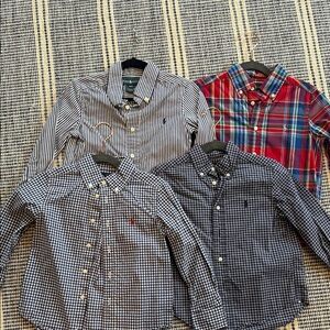 Ralph Lauren boys shirts 4T